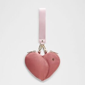 lululemon athletica Pink Heart Clutch